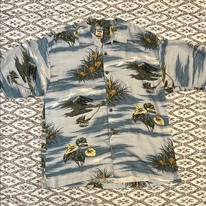 Tommy Bahama Hawaiian Floral Men's Shirt Large
